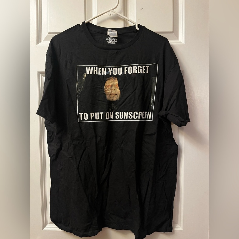 Star Wars Black Short Sleeve Tee
